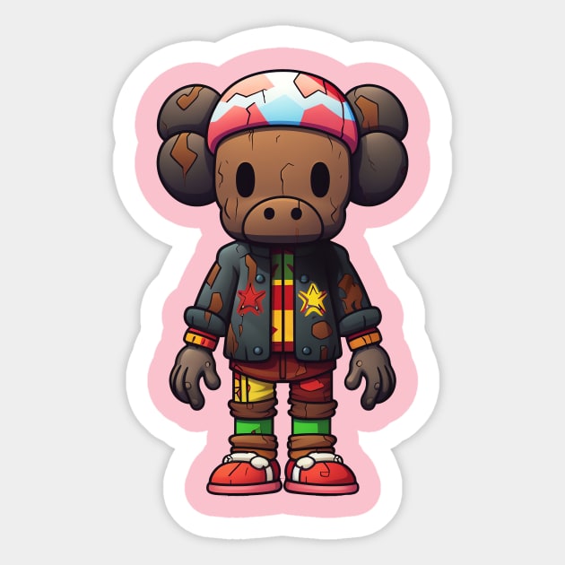 Hypebeast Kaws Figures Sticker by Nenok